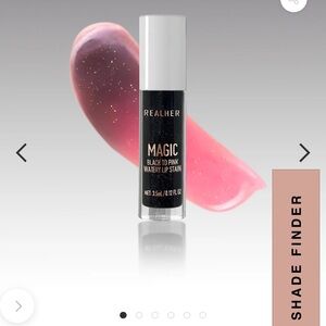 RealHer Magic Black to Pink Lip Gloss